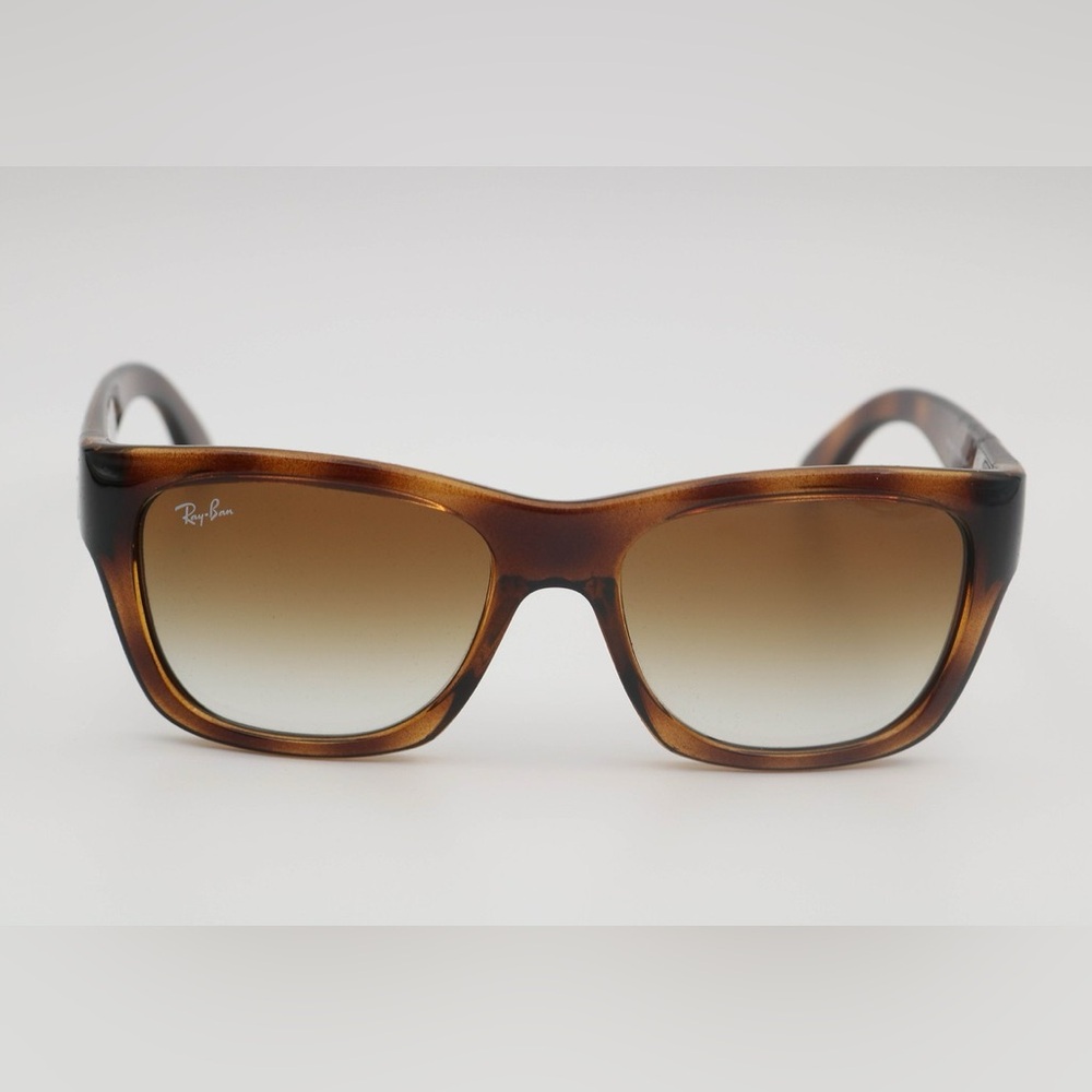 RAY BAN Rb4194 Polished Light Havana Brown Sunglasses